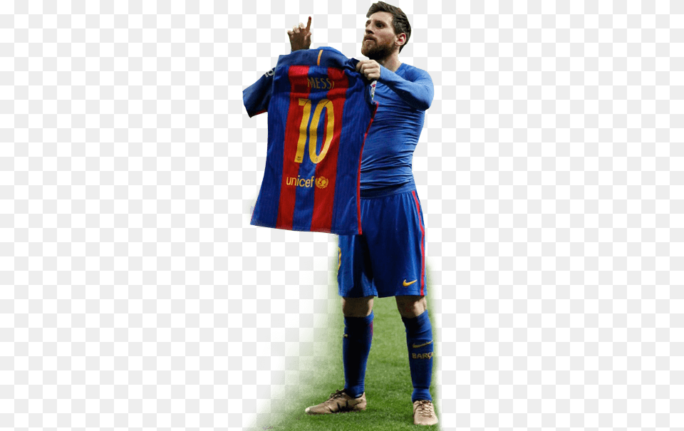 Lionel Messi Messi Vs Real Madrid 2017 Hd, People, Clothing, Shirt, Person Free Transparent Png