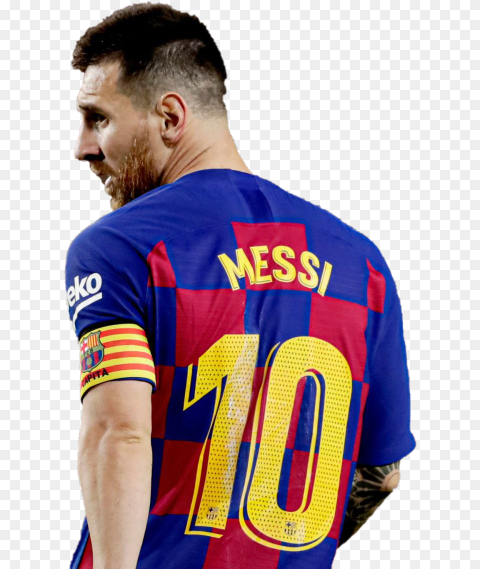Lionel Messi Transparent, Adult, Shirt, Person, Man Free Png Download