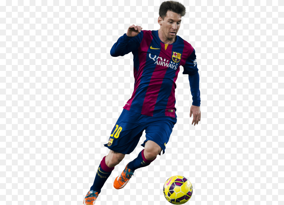 Lionel Messi Transparent Image And Clipart, Ball, Sport, Sphere, Soccer Ball Free Png Download