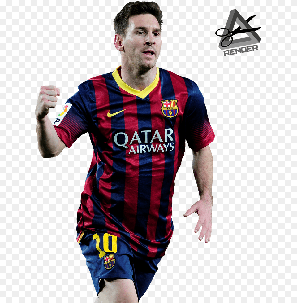 Lionel Messi Transparent Image Messi, Adult, Man, Male, Shirt Free Png Download