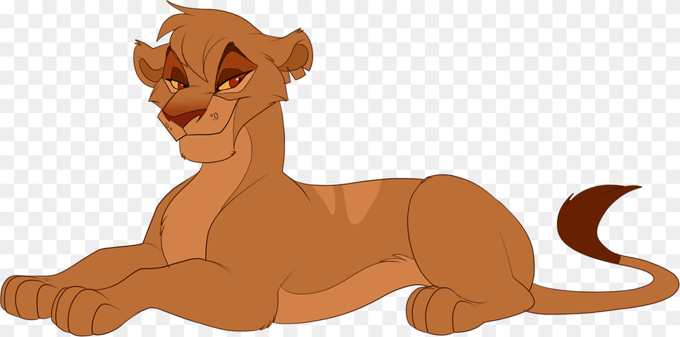 Lioness Adopt From Kitchiki Cartoon, Animal, Lion, Mammal, Wildlife Free Transparent Png