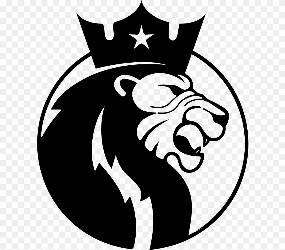 Lions, Gray Free Png