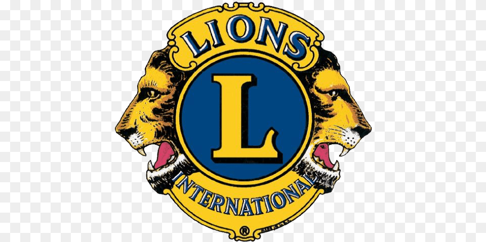 Lions Club Ireland, Badge, Logo, Symbol, Emblem Free Png Download