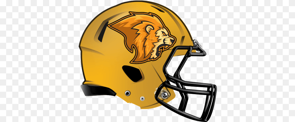 Lions Fantasy Football Logo Helmet Best Fantasy Football Helmet, American Football, Person, Playing American Football, Sport Png Image