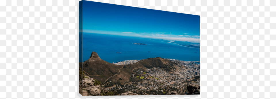 Lions Head Canvas Print Cape Town, Water, Land, Nature, Outdoors Png