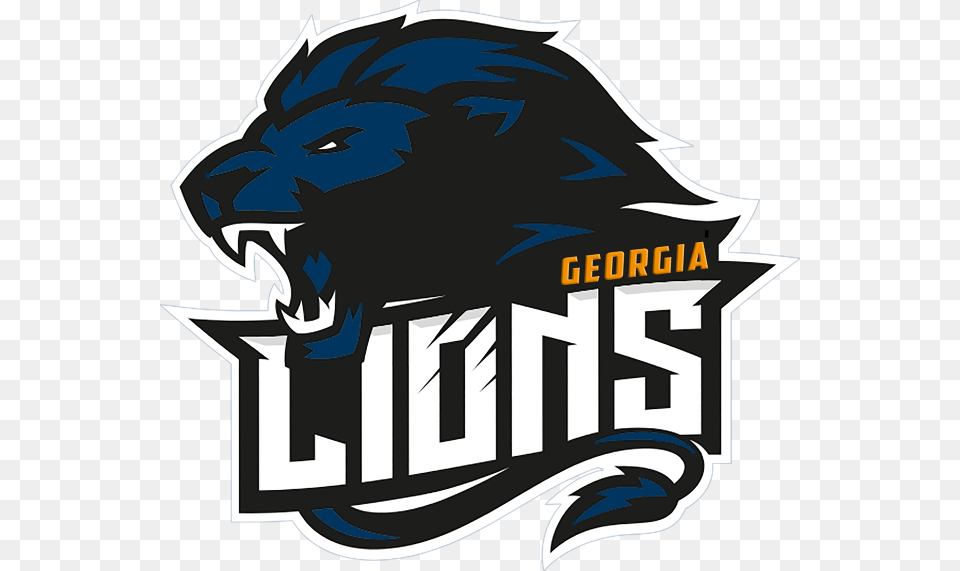 Lions Sports Team Logo Clipart Download Graphic Design, Animal, Ape, Mammal, Wildlife Png Image