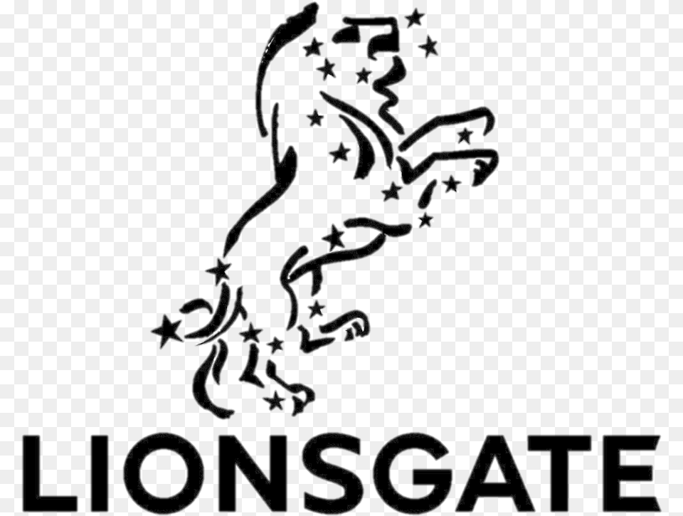 Lionsgate Logo Lionsgate Entertainment Logo, Silhouette, Animal, Mammal, Panther Png Image