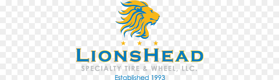 Lionshead Logo Updated Lionshead Specialty Tire Amp Wheel Logo, Animal, Mammal, Tiger, Wildlife Free Png Download