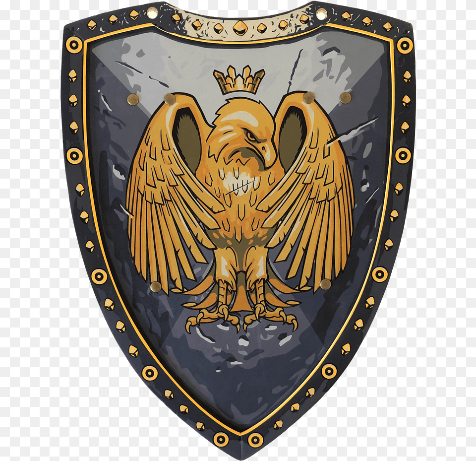 Liontouch Golden Eagle Foam Eagle Shield, Armor, Person, Face, Head Free Transparent Png