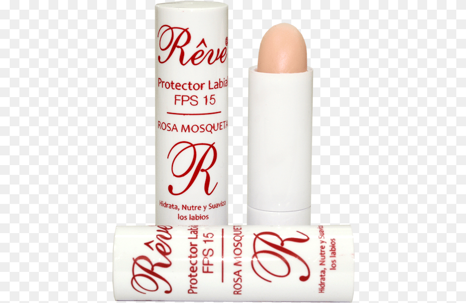 Lip Balm With Rosehip Lip Care, Cosmetics, Lipstick, Deodorant, Bottle Free Transparent Png