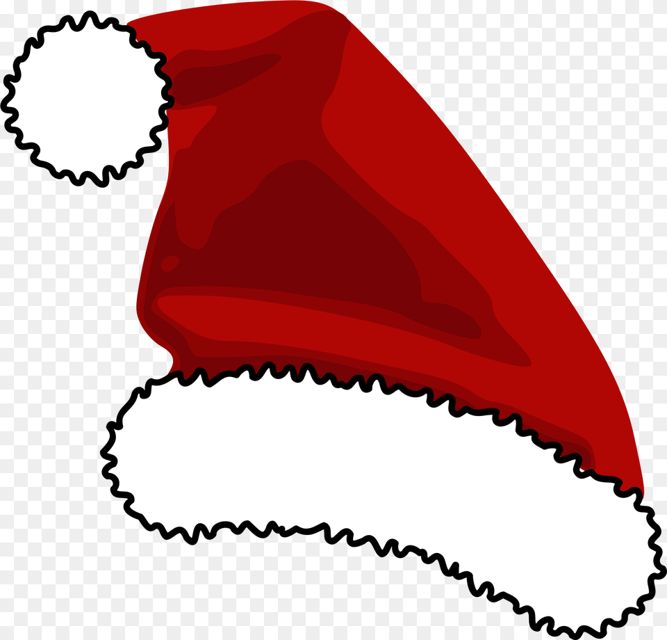 Lip Clipart Christmas Santa Hat Vector, Clothing, Dish, Meal, Food Png