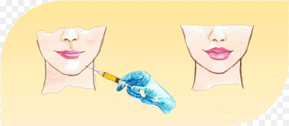 Lip Enhancement Child Art, Clothing, Glove, Injection, Adult Free Transparent Png