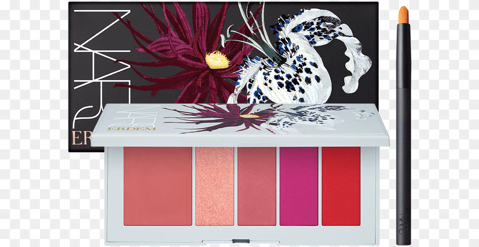 Lip Palette Nars Erdem Lip Powder Palette, Paint Container, Brush, Device, Tool Free Png