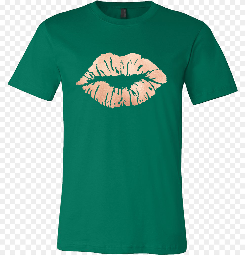 Lip Print Lipstick Kiss Goku Dragon Fist Shirt Full Size Flat Earth Tshirt, Clothing, T-shirt Free Png Download