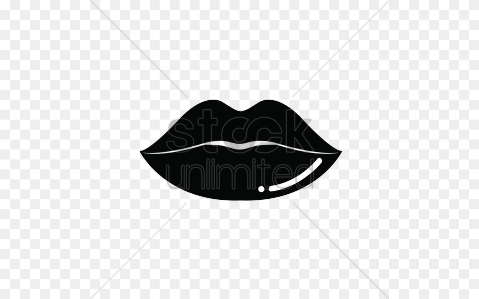 Lipillustrationblack And Black Lips Transparent, Lighting Png