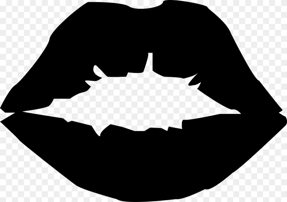 Lips, Stencil, Logo, Animal, Fish Free Transparent Png