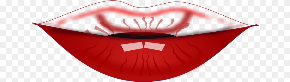 Lips By Netalloy Clipart, Petal, Flower, Plant, Transportation Png Image