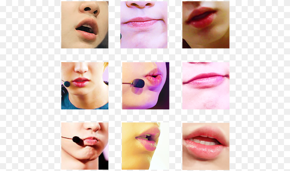 Lips Chanyeol Lips, Art, Collage, Adult, Person Free Png Download