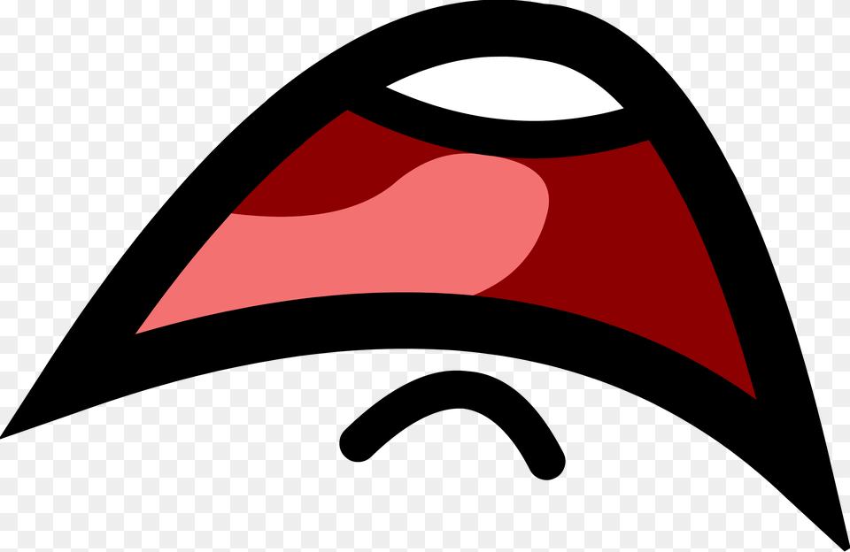 Lips Clipart Lick Bfdi Nerdy Mouth, Animal, Beak, Bird, Logo Png Image