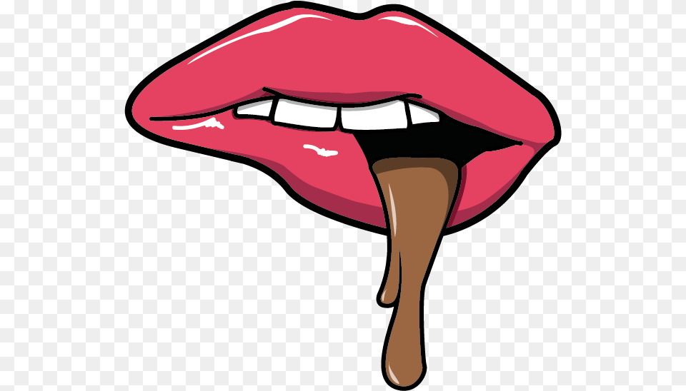 Lips Clipart Pop Art Chocolate Bar, Body Part, Mouth, Person, Appliance Png Image