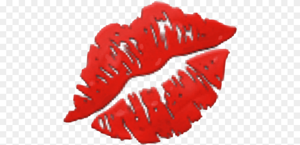 Lips Emoji Transparent Kiss Lips Emoji, Body Part, Mouth, Person, Cosmetics Free Png