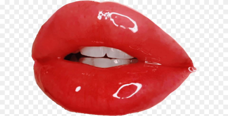 Lips Gloss Sexywoman Glossy Lips Aesthetic, Body Part, Mouth, Person, Cosmetics Free Png Download