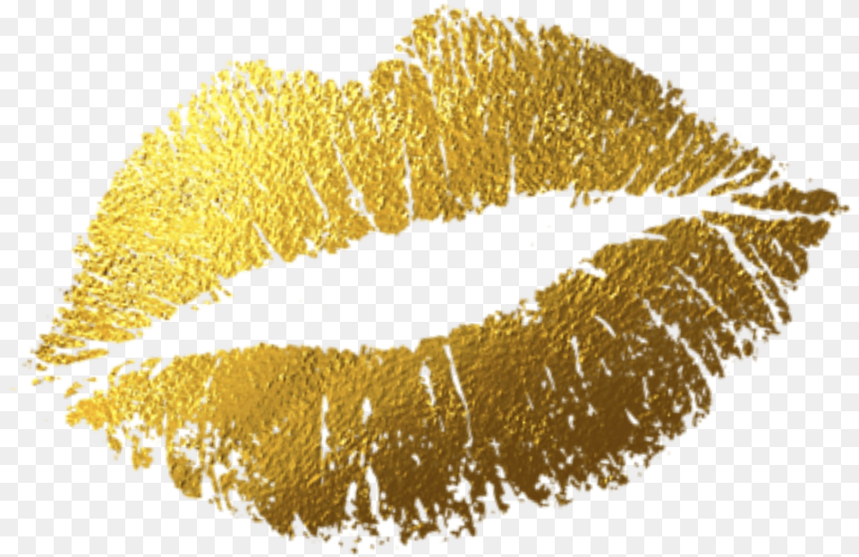 Lips Kiss Gold Lips, Plant, Pollen Free Transparent Png