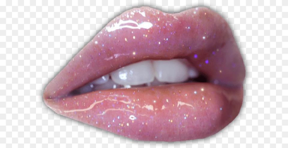 Lips Lip Pinky Pink Peachy Freetoedit Glossy Lips Body Part, Mouth, Person, Medication Free Transparent Png