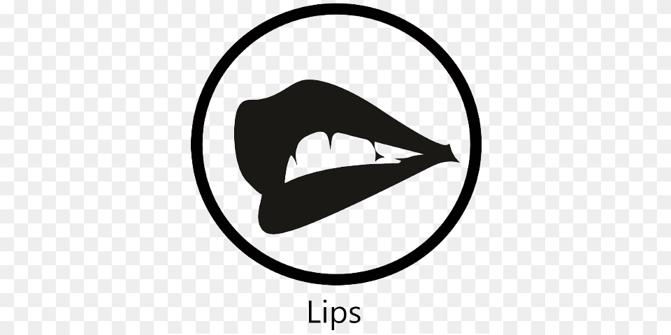 Lips Lips, Logo, Stencil, Symbol Free Png Download
