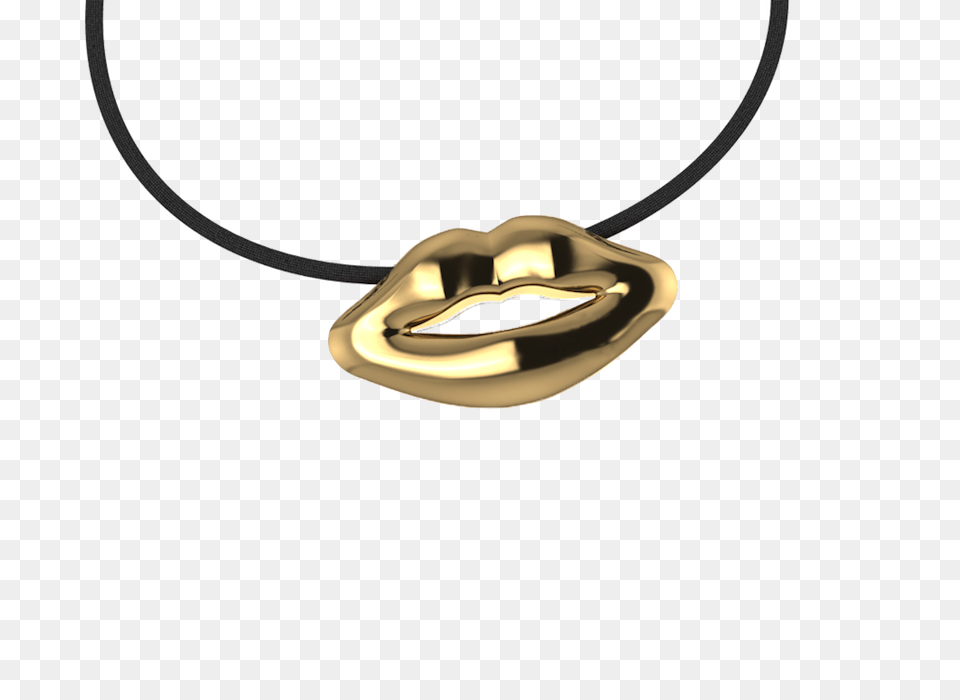 Lips Necklace Unisex Gampp Jewellery, Accessories, Jewelry, Pendant, Locket Free Transparent Png