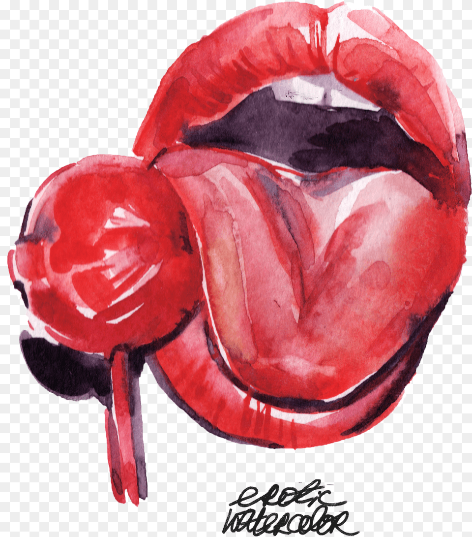 Lips Print Illustration, Adult, Male, Man, Person Free Png
