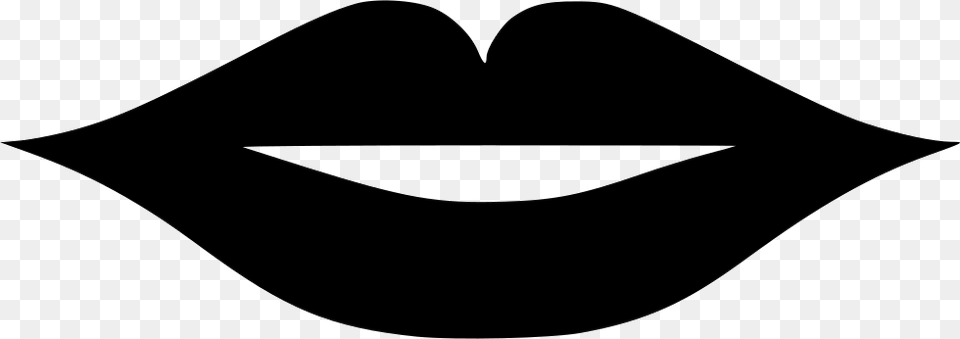 Lips Svg Icon Human Lips Black And White, Stencil, Animal, Fish, Logo Free Png