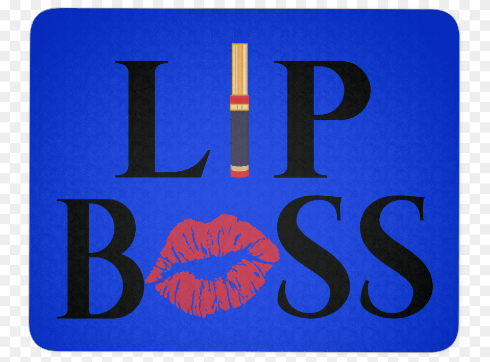 Lipsense Lip Boss Whiteblue Graphic Design, Text, Symbol Free Png Download