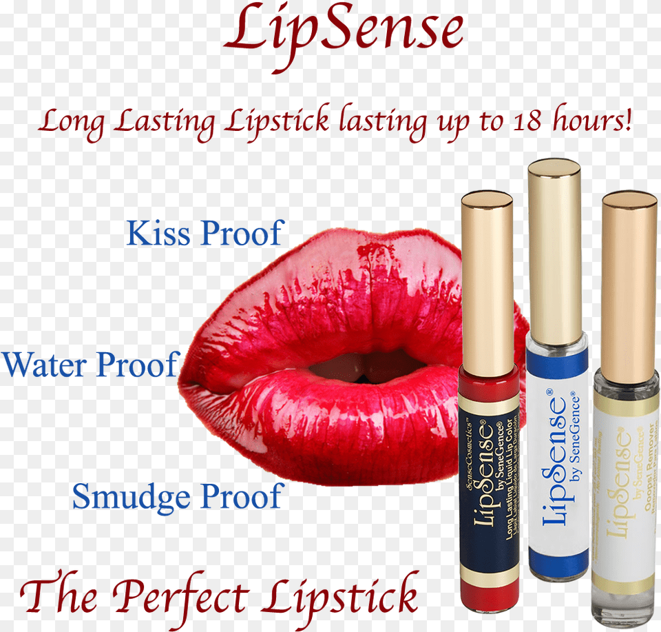 Lipsense Lipstick Cool Red Lips Pomade Kiss Mouth Woman Girl Sexy, Cosmetics Png Image