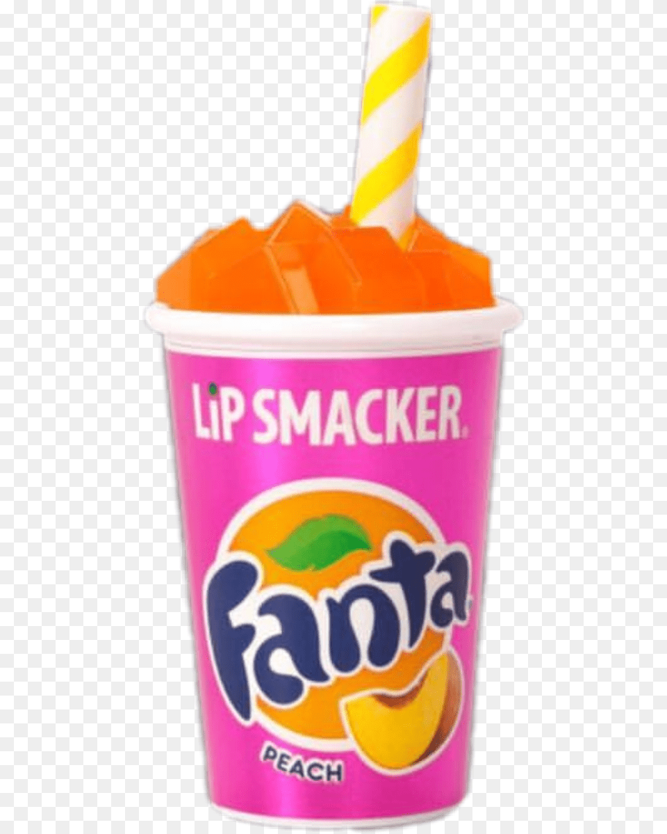 Lipsmacker Fanta Filler Orange Fanta, Bottle, Shaker, Food, Can Png Image
