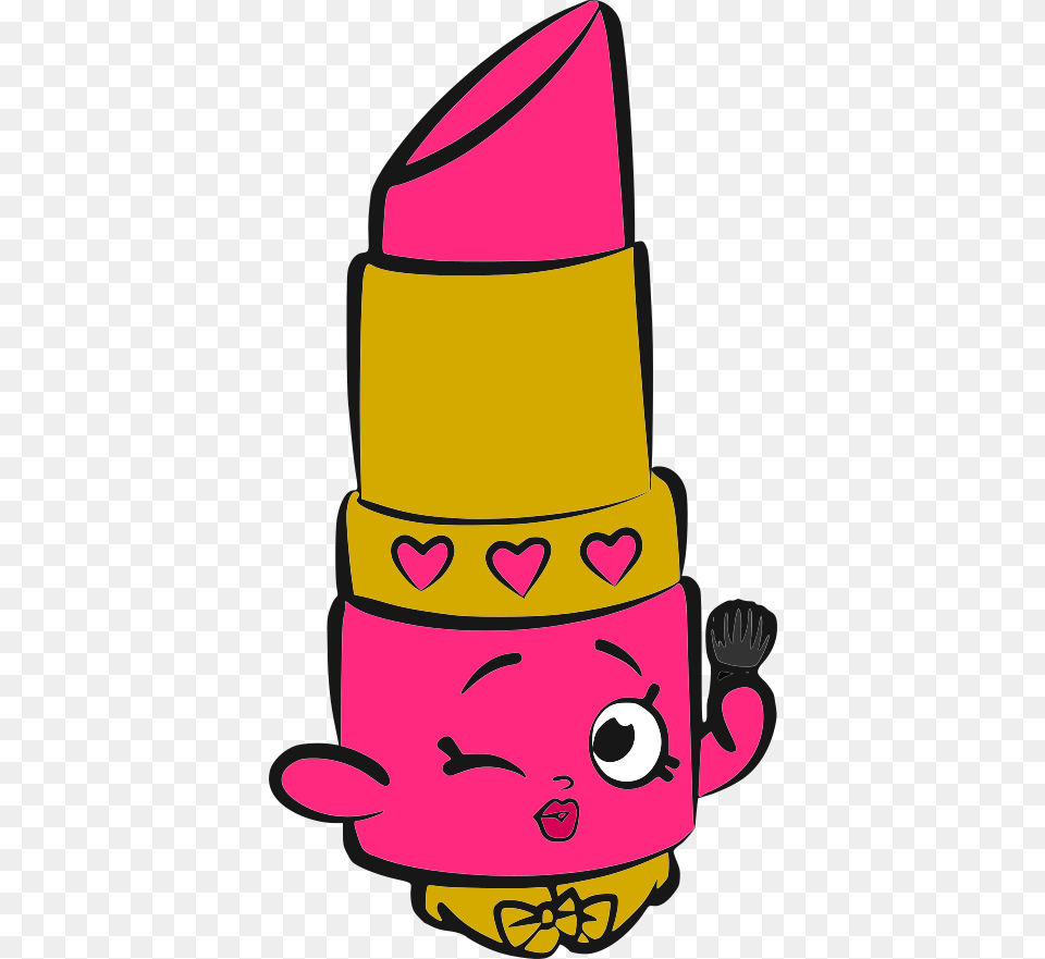 Lipstick Clipart Shopkins Shopkins Svg, Cosmetics, Face, Head, Person Free Png