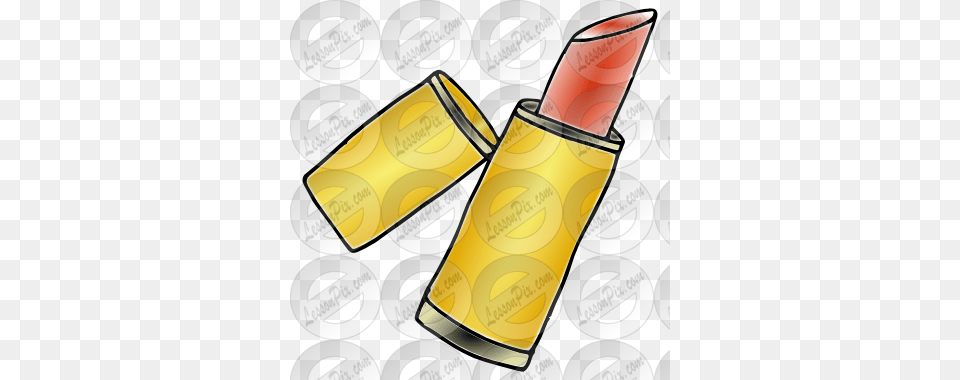 Lipstick Clipart Yellow Clip Art, Cosmetics, Dynamite, Weapon Free Png Download