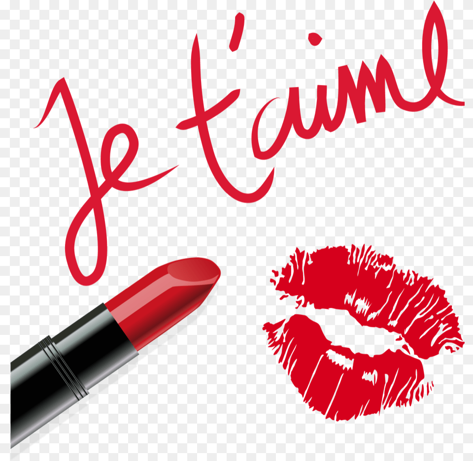 Lipstick Handwriting Font, Cosmetics Free Png