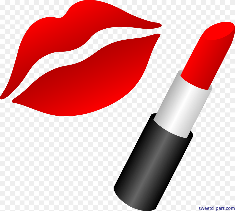 Lipstick Lips Clip Art, Cosmetics, Smoke Pipe Free Png Download