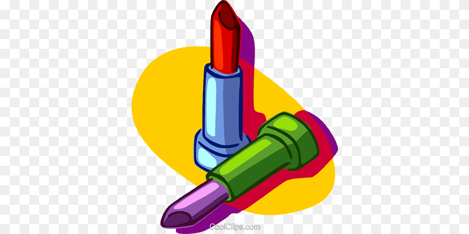 Lipstick Royalty Vector Clip Art Illustration, Cosmetics, Dynamite, Weapon Png Image