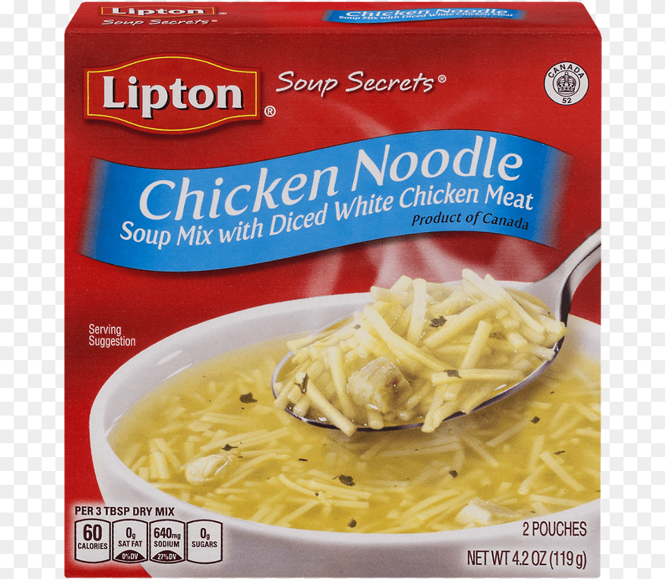 Lipton Chicken Noodle Soup, Food, Meal, Dish, Bowl Free Png