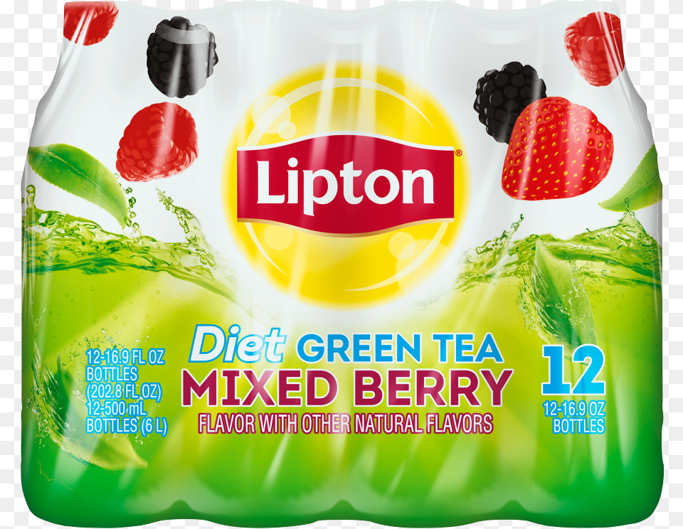 Lipton Diet Wild Berry Green Tea, Birthday Cake, Cake, Cream, Dessert Free Png Download