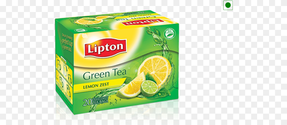 Lipton Green Tea Bags Honey Lemon 25 Pcs, Citrus Fruit, Food, Fruit, Plant Free Png