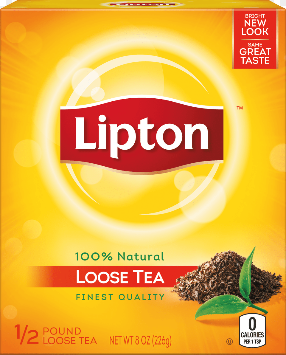 Lipton Loose Tea, Advertisement, Herbal, Herbs, Plant Free Png Download