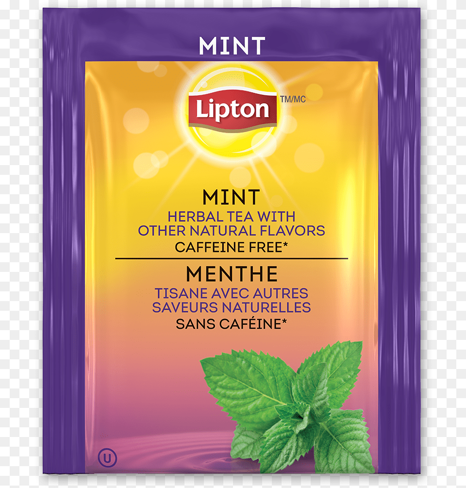 Lipton Mint Herbal Tea 28 Count Lipton Lemon Herbal Tea Pack Of, Herbs, Plant, Advertisement Free Png Download