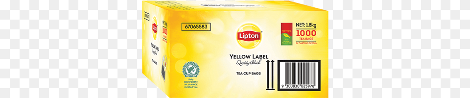 Lipton Tea Bags Catering Pack, Box, Butter, Food, Cardboard Free Png Download