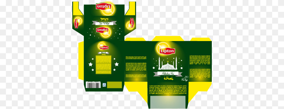 Lipton Tea Packaging Design, Advertisement, Poster Free Png