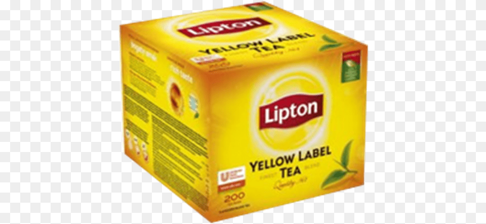 Lipton Yellow Label Tea 200x2 Lipton Yellow Label Tea Leaf Carton, First Aid, Food Png