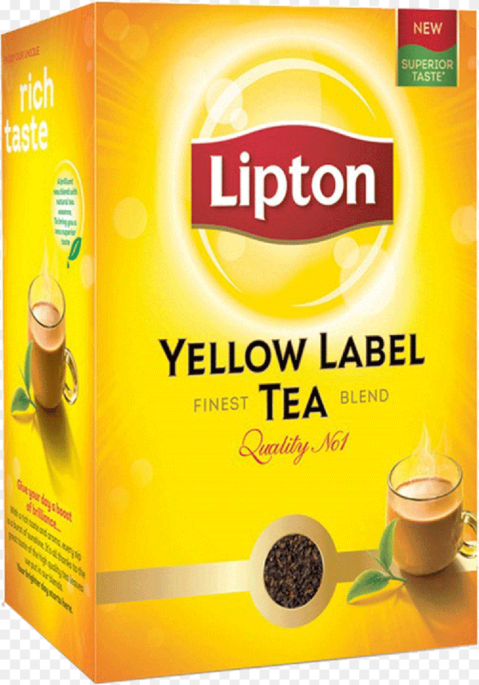 Lipton Yellow Label Tea 380 Gm Lipton Yellow Label 500 Gr, Cup, Beverage, Green Tea Free Png