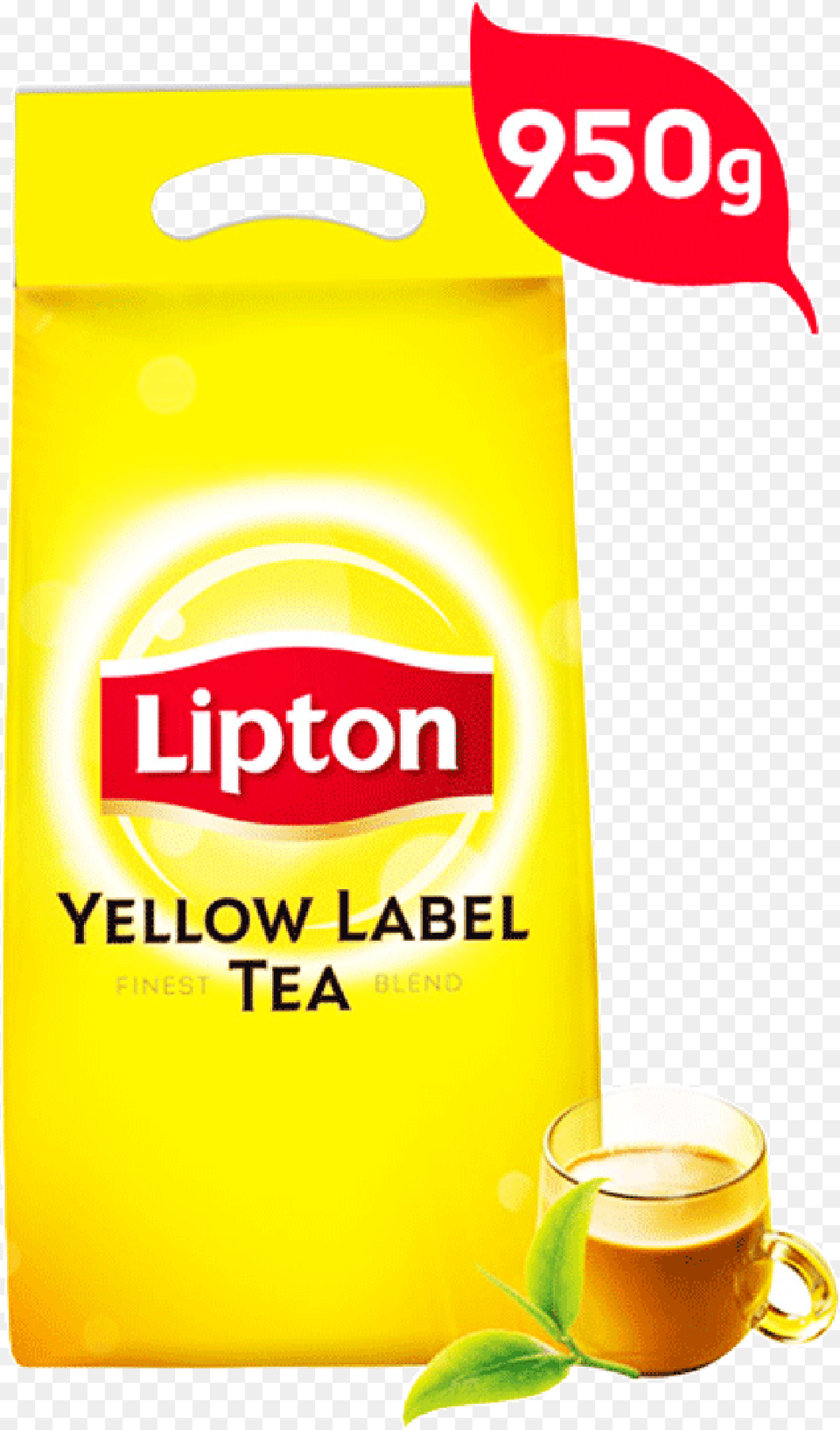 Lipton Yellow Label Tea Pouch 950 Gm Lipton Tea 950gm, Beverage, Cup Png